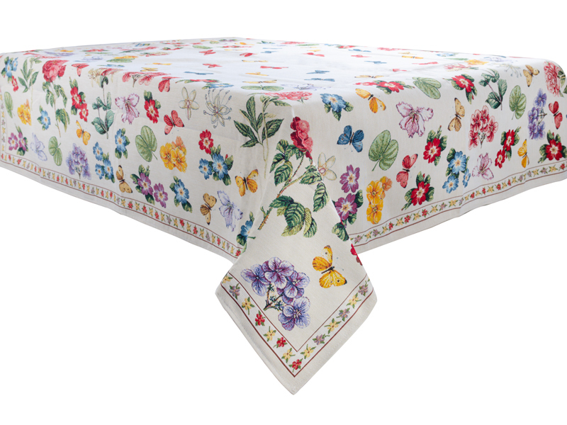 Скатертина "Ture" гобеленова, 140*140 см, 716-056 Lefard