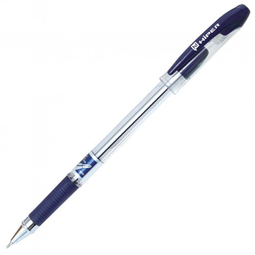Ручка масляна Hiper Max Writer HO-335 2500м 0,7мм фіолетова