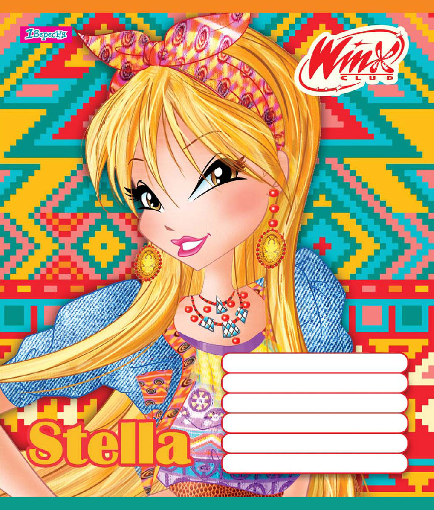Тетрадь 12 лин. 1В Winx UA -18, 762910