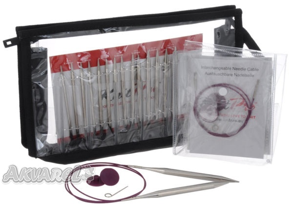 Набір змінних металевих спиць "Deluxe" Nova Metal, 10613 KnitPro