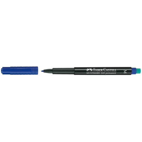 Маркер перманентний Multimark OHP`M 1523 1 мм синій, 152551 Faber-Castell