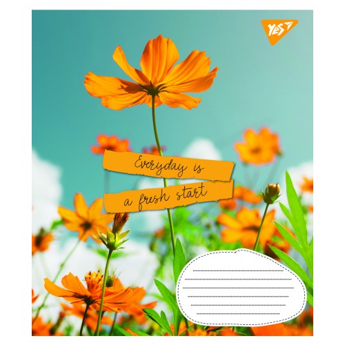 Тетрадь 96 лин. 1В Summer flowers, 766130