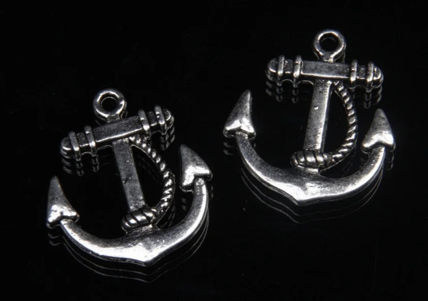 Декор металлический Якорь, 251-1054