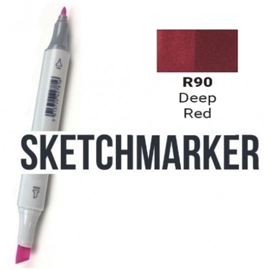 Маркер двосторонній SKETCHMARKER Глибокий червоний, SM-R90 3
