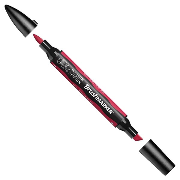 Маркер двосторонній Brushmarker, Рубіновий, 0204170 W&N