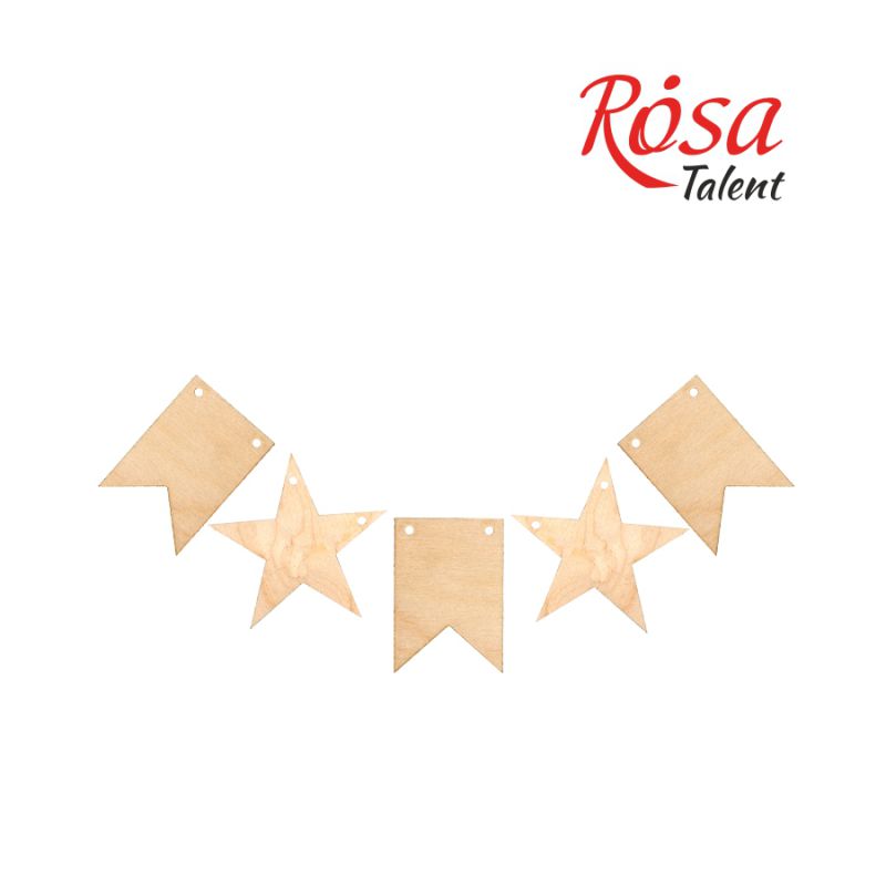 Заготівля Гірлянда, фанера, 1шт, Rosa Talent (5)