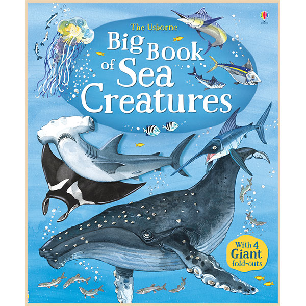 Книга "Big book of Big Sea Creatures" (а) (1015)