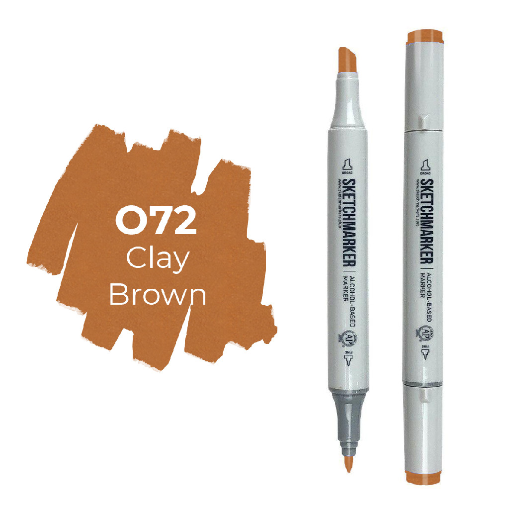 Маркер двосторонній SKETCHMARKER Глина, SM-O72