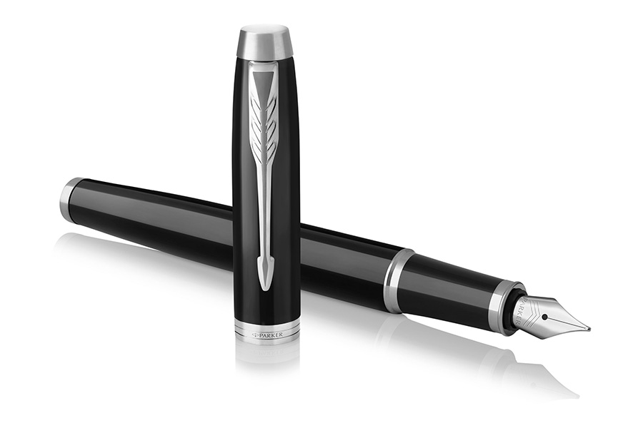 Ручка перо IM Black хром. Parker 22 111