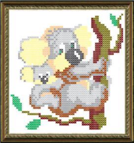 Канва с нанесенным рисунком 11*11 см, РТ 053