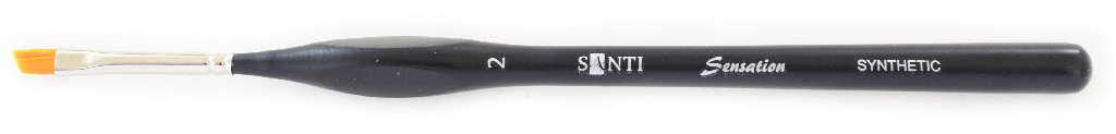 Кисть худож. синтетика "Santi Sensation", угловая, №2, 310745