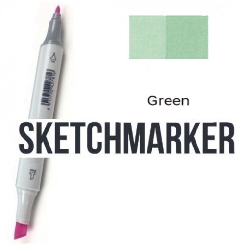 Маркер двосторонній SKETCHMARKER Пастельний зелений, SM-G104 3
