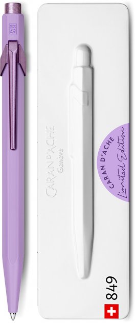 Ручка Caran d`Ache 849 Claim Your Style монохром Фіолетова + box, 849.567