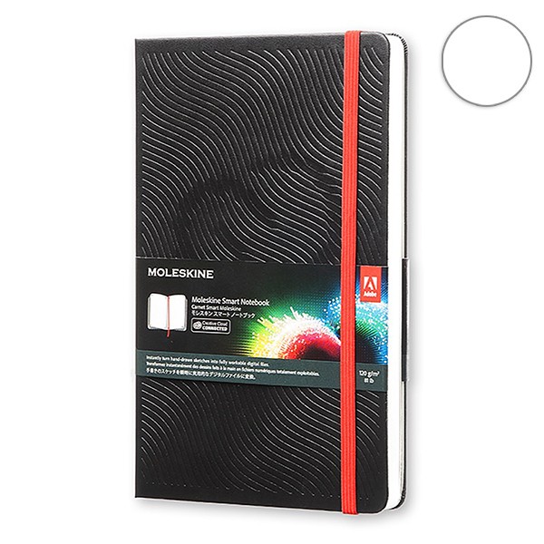 Записник Чорний середній для нарисів, Moleskine ADOBE, SKSMARTNTBKA