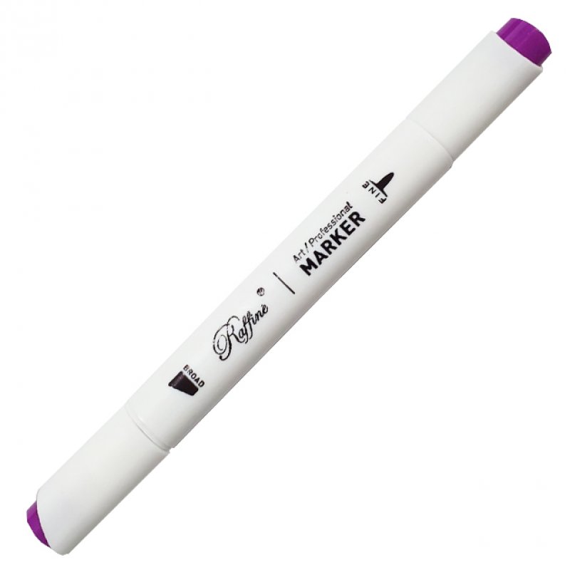 Скетч-маркер двосторонній Raffine Deep violet (R706), 7800-6CB Marco