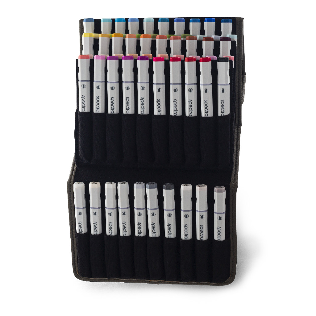 Набір маркерів двосторонніх Spectra AD "Comic" 60 кол., S60CO-SADM