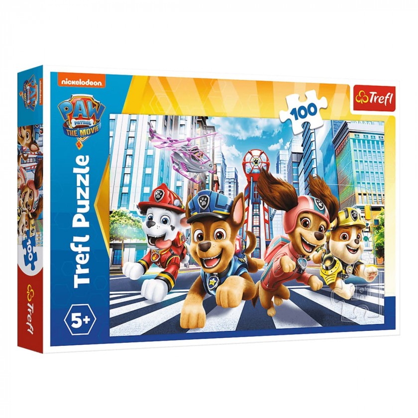 Пазл "100" - PAW team/Viacom PAW PATROL: ФІЛЬМ, Trefl, 16414