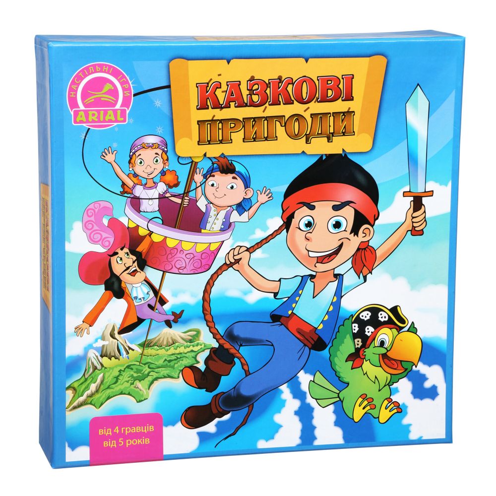Гра настільна "Казкові пригоди. Як знайти камінь дракона" (у), ТМ "Arial" 3