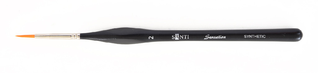 Кисть худож. синтетика "Santi Sensation", круглый, №2, 310774