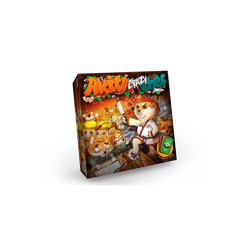 Гра настільна "Akita Crazy Chef" рос (10), G-ACC-01-01 2