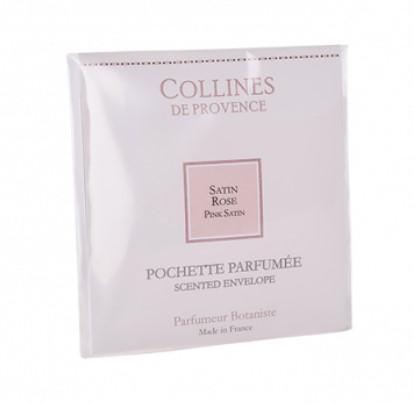 Саше ароматичне "Рожевий сатин" Collines de Provence, C3114SRO