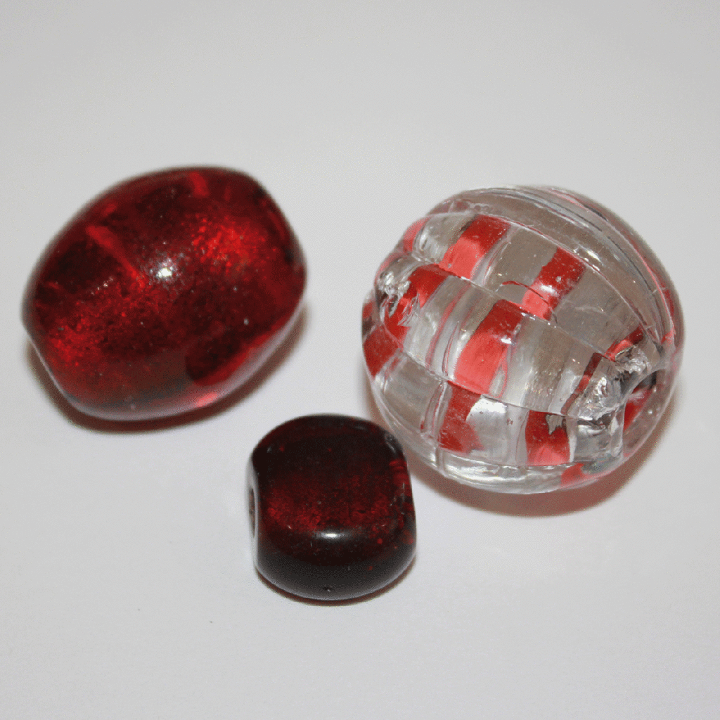 Намистини Mix PPQ 50 г, 1136TDM/Red Crystal Art 