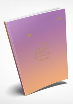 Блокнот В6 "Gradient Title note" rabbit, 901739 TM Profiplan 