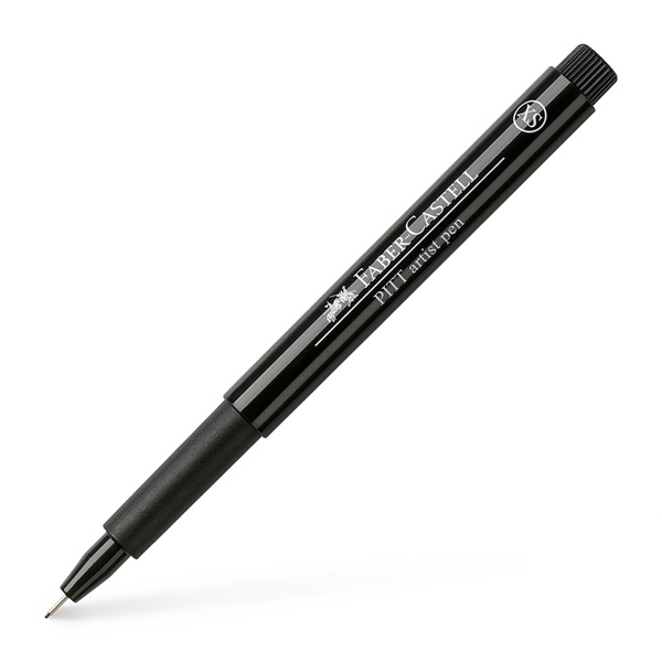 Ручка капиллярная PITT Brush Artist Pen XS чёрная, 167099 Faber-Castell