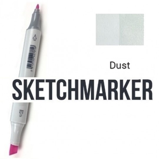 Маркер SKETCHMARKER, 2 пера: долото и тонкое, Dust - Грязь, SM-BG34 3