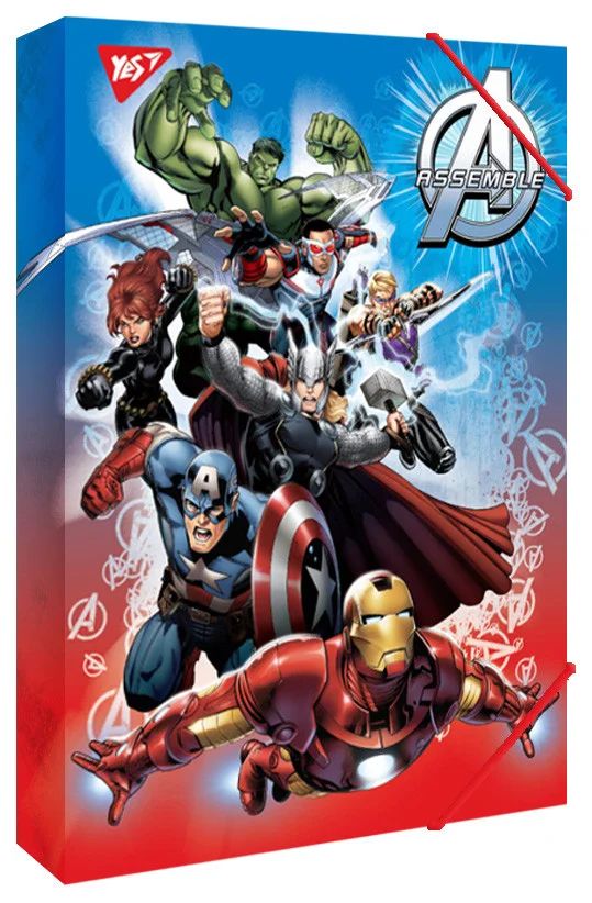 Папка для трудов картон А4 "Marvel", 491905 Yes