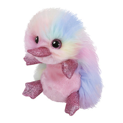 Іграшка м`яка TY Beanie Boo`s Різнокольоровий качконіс "Petunia" 15 см, 36286