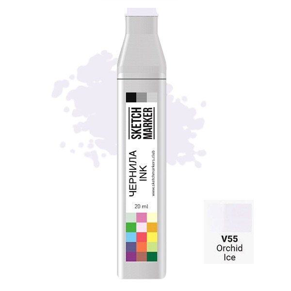 Чернила для заправки маркера SKETCHMARKER, 20 мл, Орхидея ледяная, SI-V55