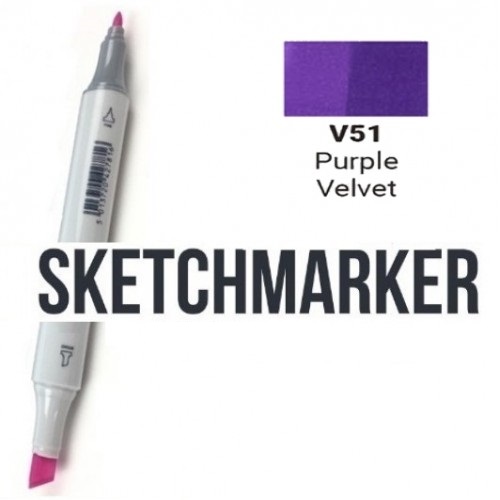 Маркер двосторонній SKETCHMARKER Фіолетовий оксамит, SM-V51 3