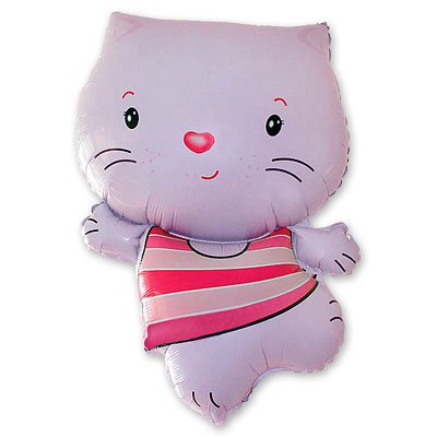 Шар воздушный Фигура / 11 Котенок розовый (ФМ) Ф 1207-1059