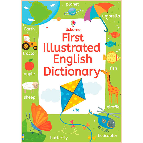 Книга "First Illustrated English Dictionary" (а) (0486)