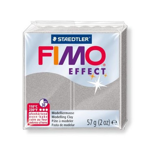 Пластика Effect, Серебряно перламутровая, 57г, Fimo