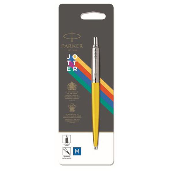 Ручка кульк. Jotter Plastic Yellow Parker 15 336, блістер