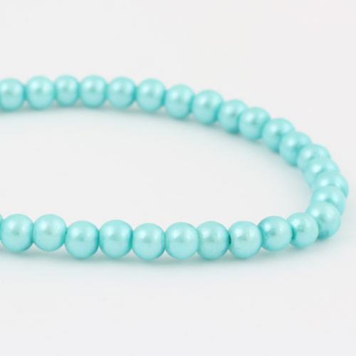Намисто 6 мм (нитка 80 см*145 шт)  016PD,6mmrd Crystal Art 
