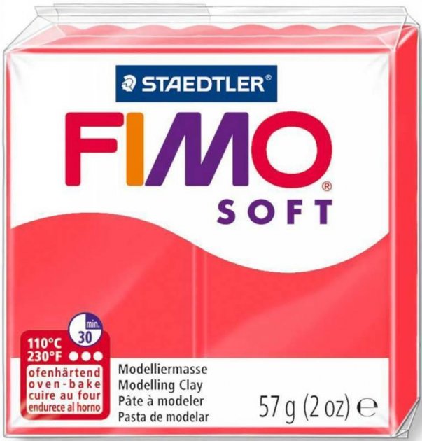 Пластика Soft, Фламинго, 57г, Fimo