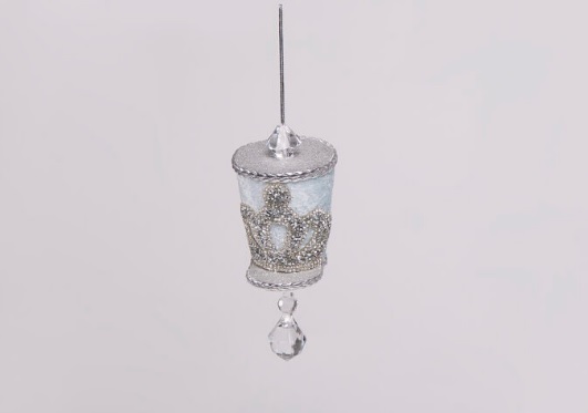 Іграшка новорічна Ельза, Ківер гусарський, 10 см, 1510