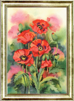 Схема для вышивания бисером СБ-012 20*29,5 см на авторской канве ТМ "Чарівна мить"