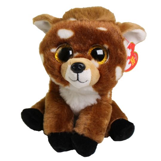 Игрушка мягкая TY Beanie Babies Олененок "Deer" 15 см, 70008 1