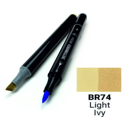 Маркер двосторонній SKETCHMARKER Brush Плющ світлий, SMB-BR74 3