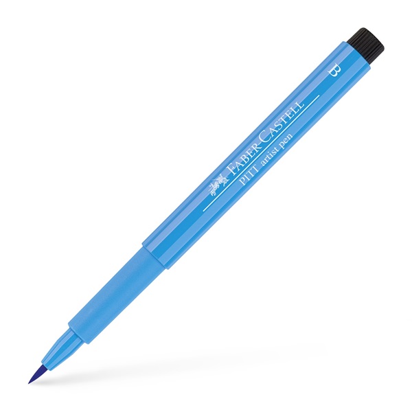 Ручка капілярна PITT Brush Artist Pen 146 синя смальта, 167446 Faber-Castell