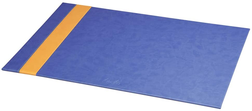 Коврик для рабочего стола Rhodiarama 60*40 см, отделка из искусственной кожи, сапфировый, 318808C