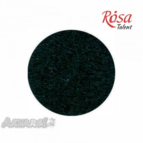 Фетр листовой (полиэстер) 29,7*42 см, Черный, ROSA Talent
