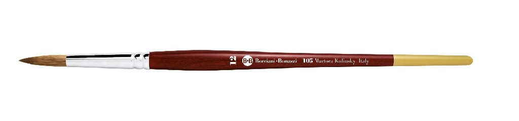 Кисть коленский соболь круглый M. CORTO серия 105 №0 д.р., 24231