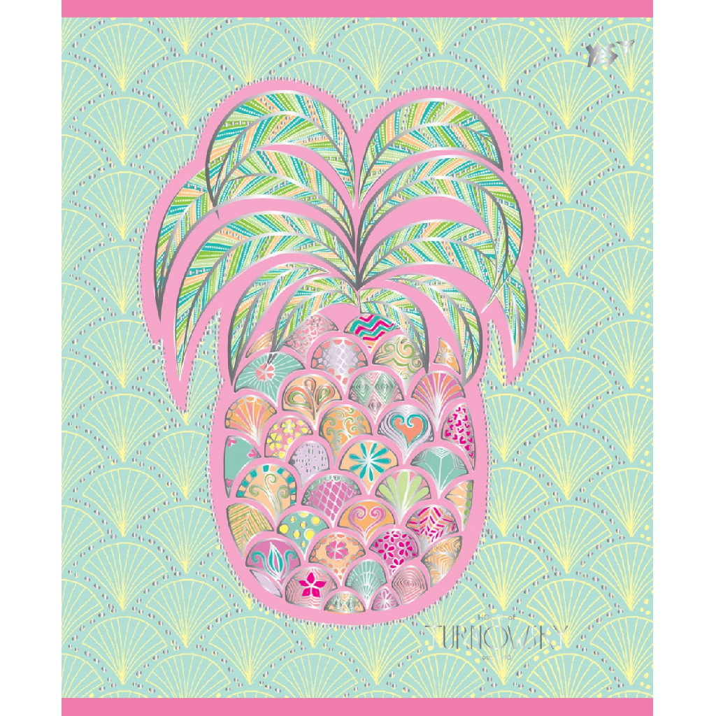 Тетрадь 12 лин. YES "Turnowsky flowers", 763189
