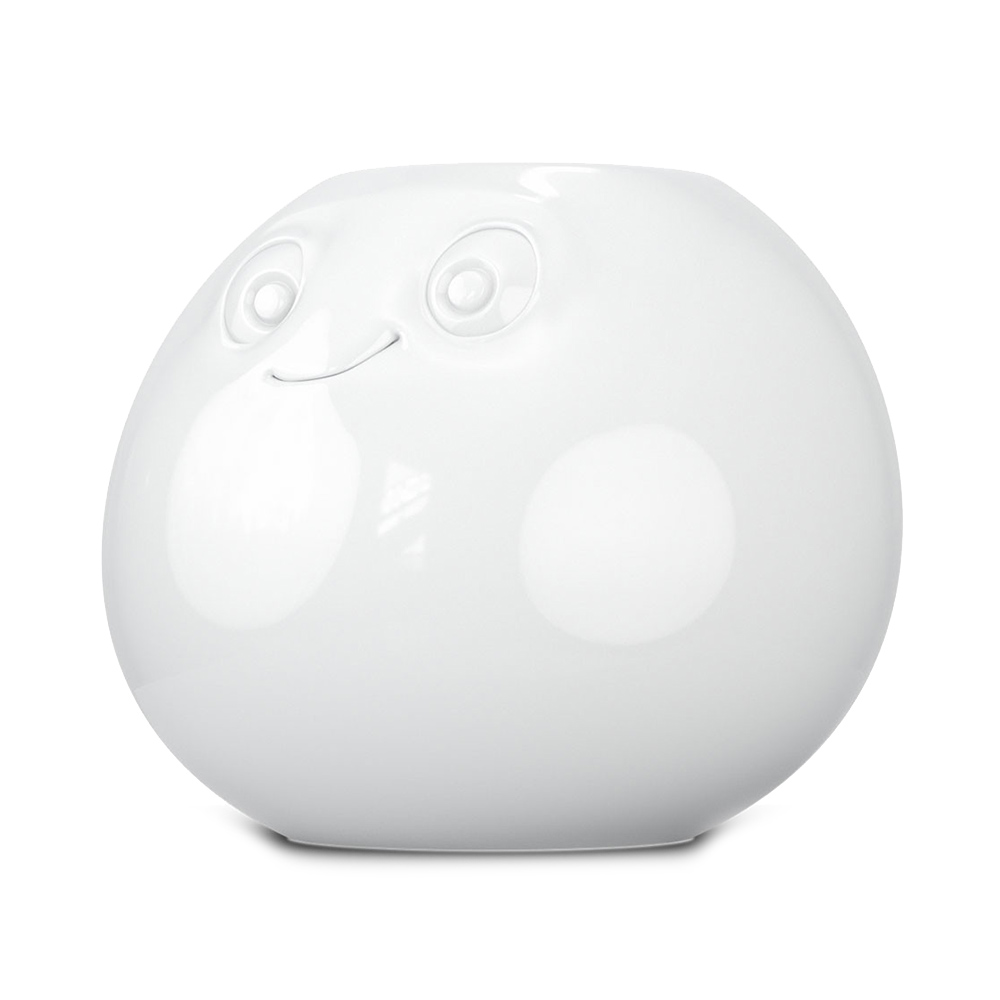 Ваза Amused white Забавная, белый фарфор, h=23 см, Tassen, TASS19201/TA