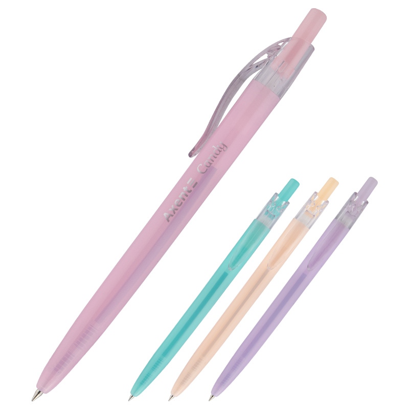 Ручка шариковая автоматическая Candy, синяя AB1084-02-A